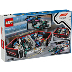 Klocki LEGO 60444 F1 Garaż i bolidy Mercedes - AMG i Alpine CITY